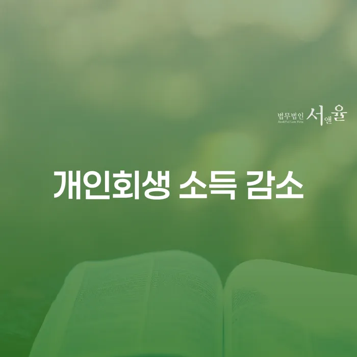 개인회생 소득 감소 문제, 어떻게 해결할 수 있을까요?