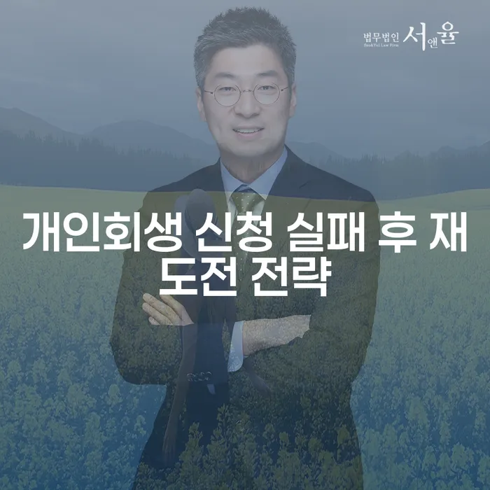 개인회생 신청 실패 후 재도전: 왜 다시 시도해야 할까요?