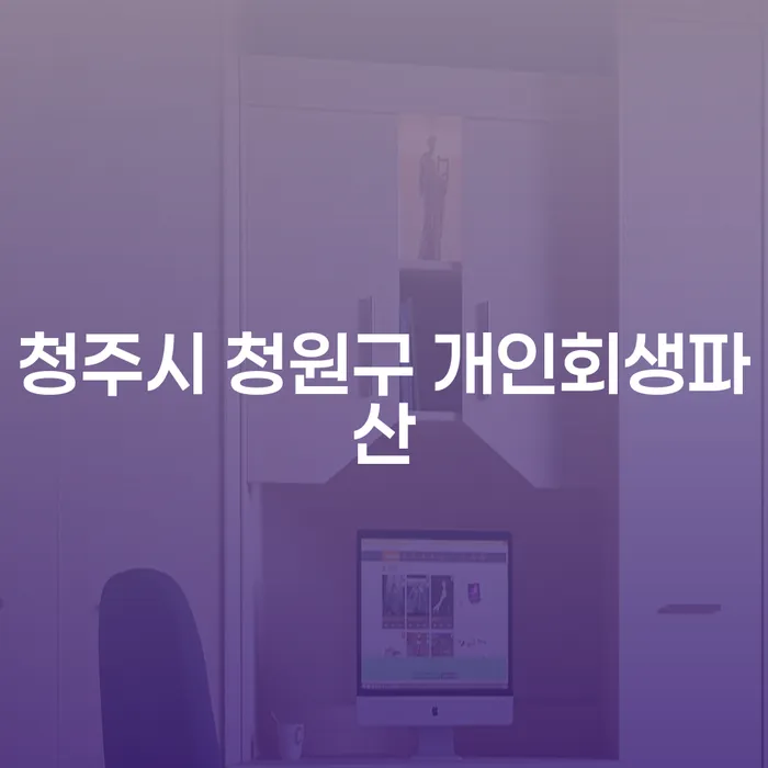 청주시 청원구 개인회생파산, 어떻게 준비해야 할까요?